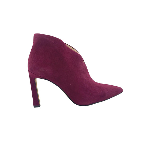 Vince Camuto Shoes - Vince Camuto Pointy Toe Heeled Booties Sestrinda Ribbon Red - Medium
